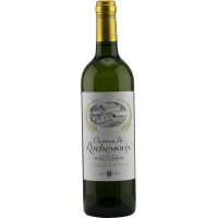 Photographie d'une bouteille de vin blanc chateau rochemorin aoc blanc 2019 75 cl