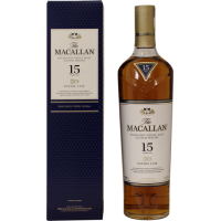 Photographie d'une bouteille de Whisky The Macallan Double Cask 15 ans