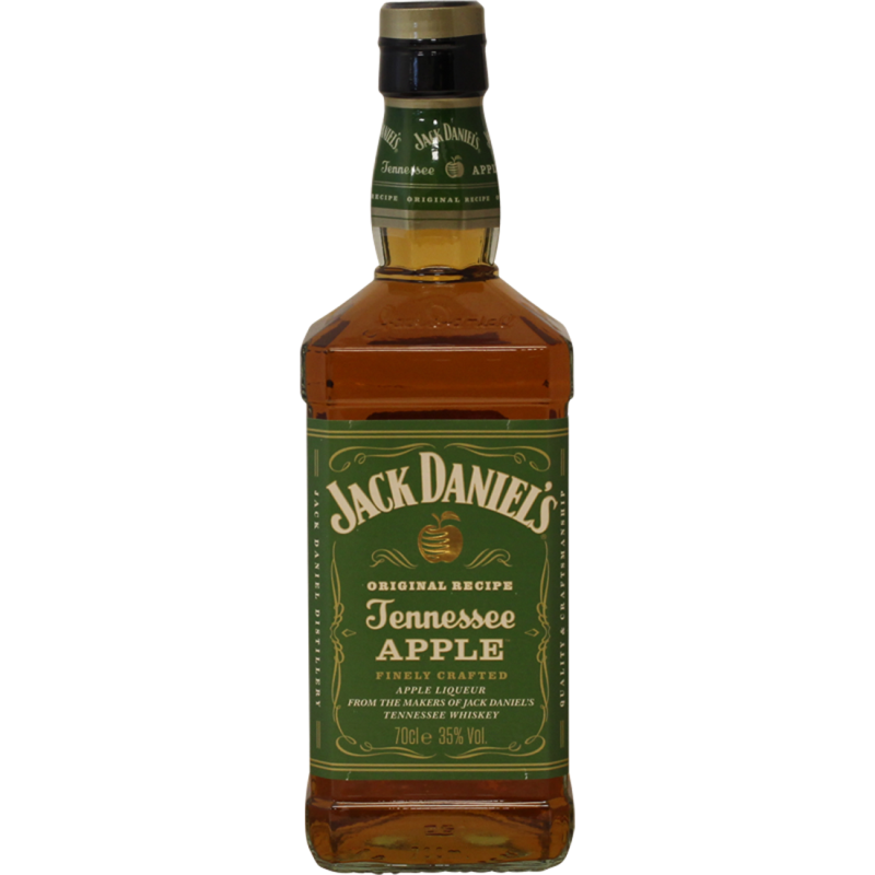 Photographie d'une bouteille de Jack Daniel's Apple
