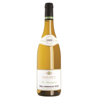 Photographie d'une bouteille de vin blanc saint peray les sauvageres aoc blanc 2020 75 cl