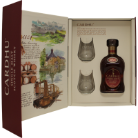 Photographie d'une bouteille de Coffret Whisky Cardhu Amber Rock