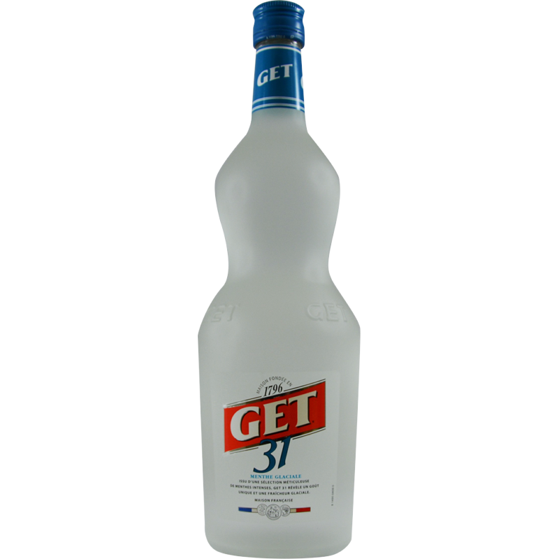 Photographie d'une bouteille de Get 31 Menthe Glaciale