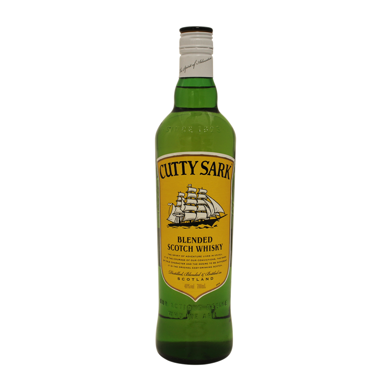 Photographie d'une bouteille de Whisky Cutty Sark