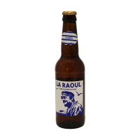 Photographie d'une bouteille de bière La Raoul 33cl