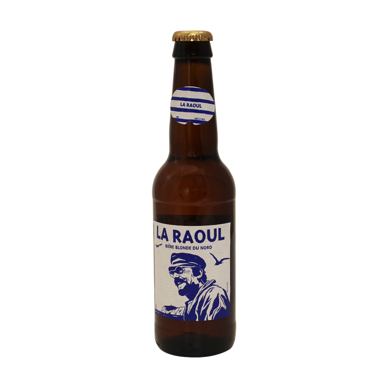 Photographie d'une bouteille de bière La Raoul 33cl