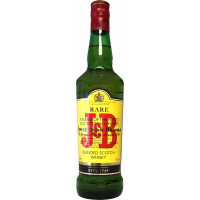 Photographie d'une bouteille de whisky jb