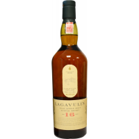 Photographie d'une bouteille de whisky lagavulin 16 ans