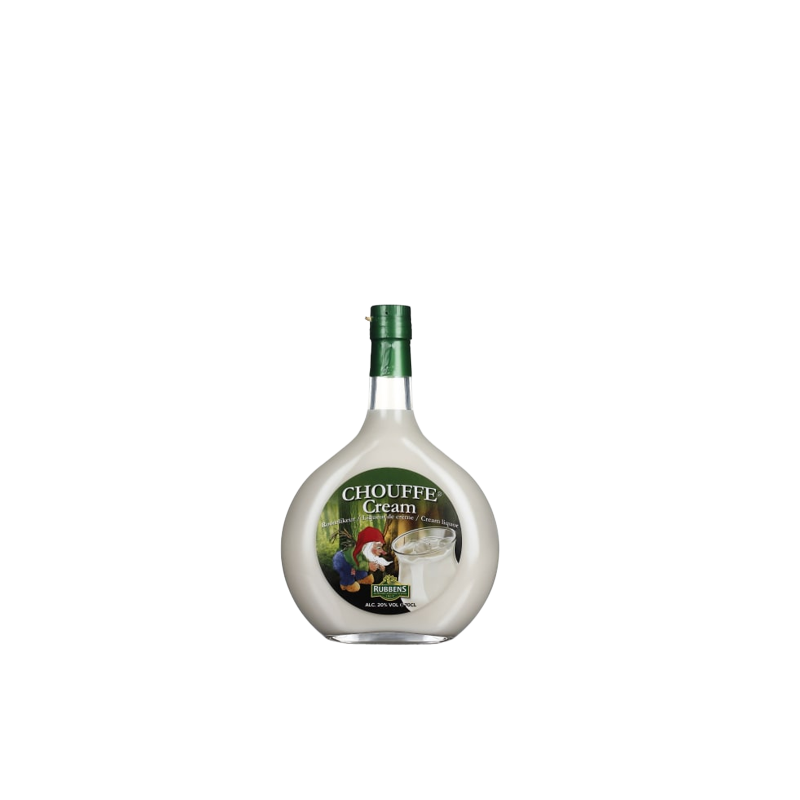 Photographie d'une bouteille de Liqueur Chouffe Cream