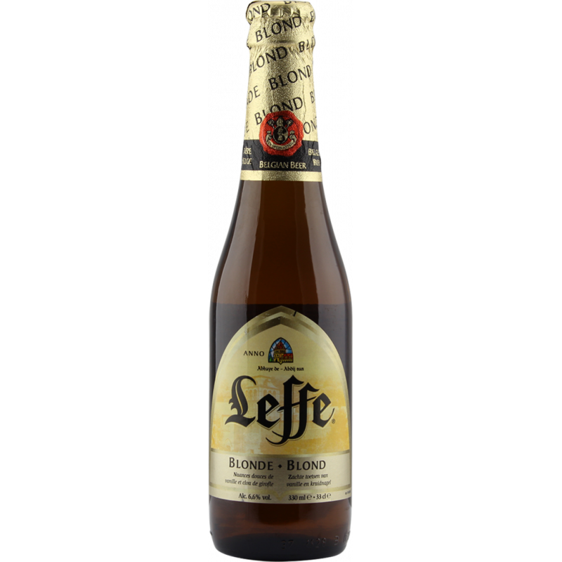 Leffe Blonde 33cl  Le meilleur de la bière en bouteilles