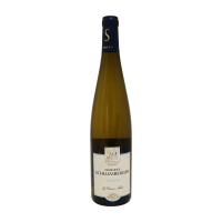 Photographie d'une bouteille de vin blanc sylvaner schlumberger princes abbes aoc blanc 2020 75 cl