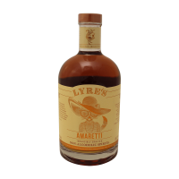 Photographie d'une bouteille de Amaretto sans alcool Lyre's Amaretti