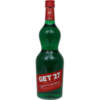 Photographie d'une bouteille de Get 27