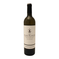 Photographie d'une bouteille de vin blanc villa plage blanche lionel osmin blanc 2021 75 cl