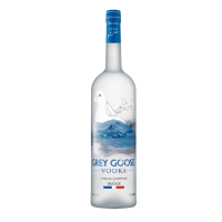 Photographie d'une bouteille de Vodka Grey Goose