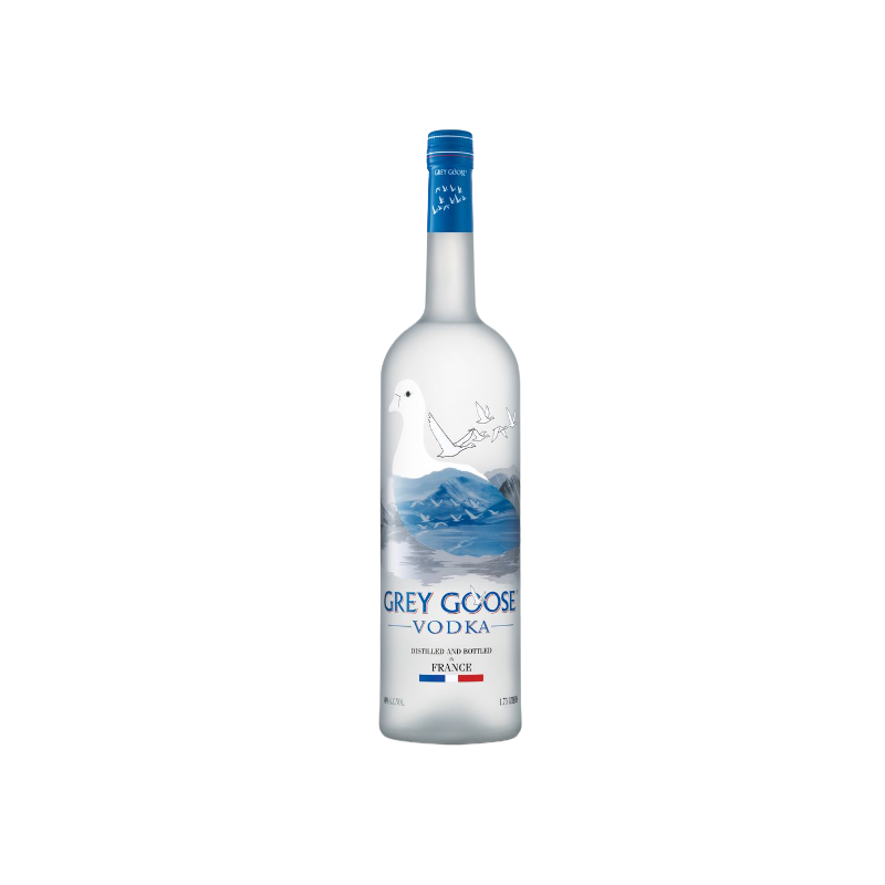 Photographie d'une bouteille de Vodka Grey Goose