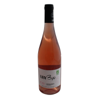 Photographie d'une bouteille de vin rosé uby n°26 byo igp rose 75 cl