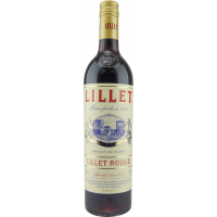 Photographie d'une bouteille de LILLET ROUGE