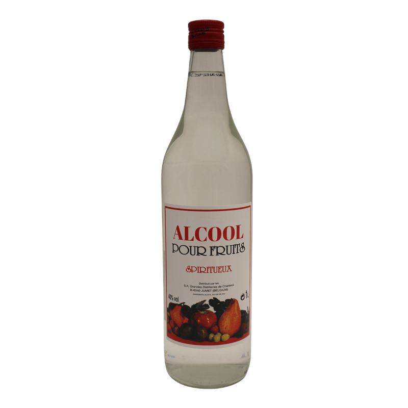 Photographie d'une bouteille de Alcool pour Fruits Grandes Distilleries