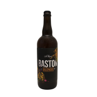 Photographie d'une bouteille de bière Baston Blonde 75cl