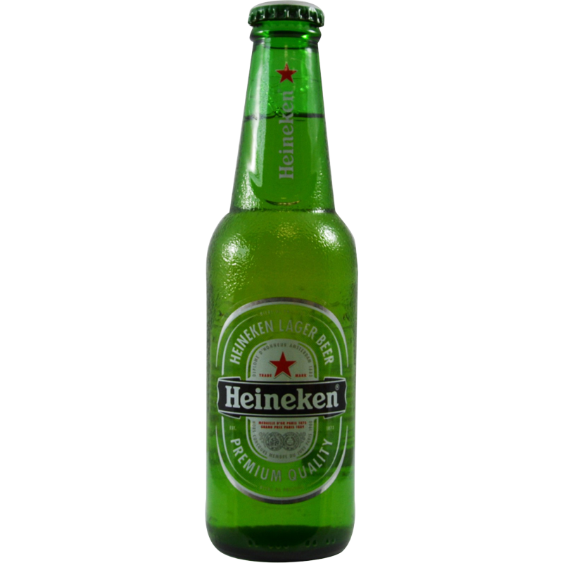 Photographie d'une bouteille de bière Heineken 25cl