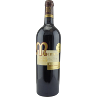 Photographie d'une bouteille de vin rouge Menuts AOC Rouge 75 cl
