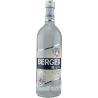 Photographie d'une bouteille de Berger Blanc