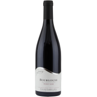 Photographie d'une bouteille de vin rouge bourgogne pinot noir domaine garrey aoc rouge 2021 75 cl