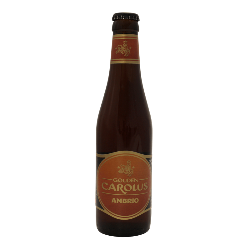 Photographie d'une bouteille de bière Gouden Carolus Ambrio 33cl