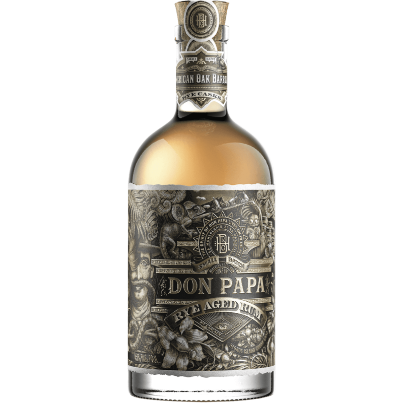 Photographie d'une bouteille de Rhum Don Papa Rye Aged