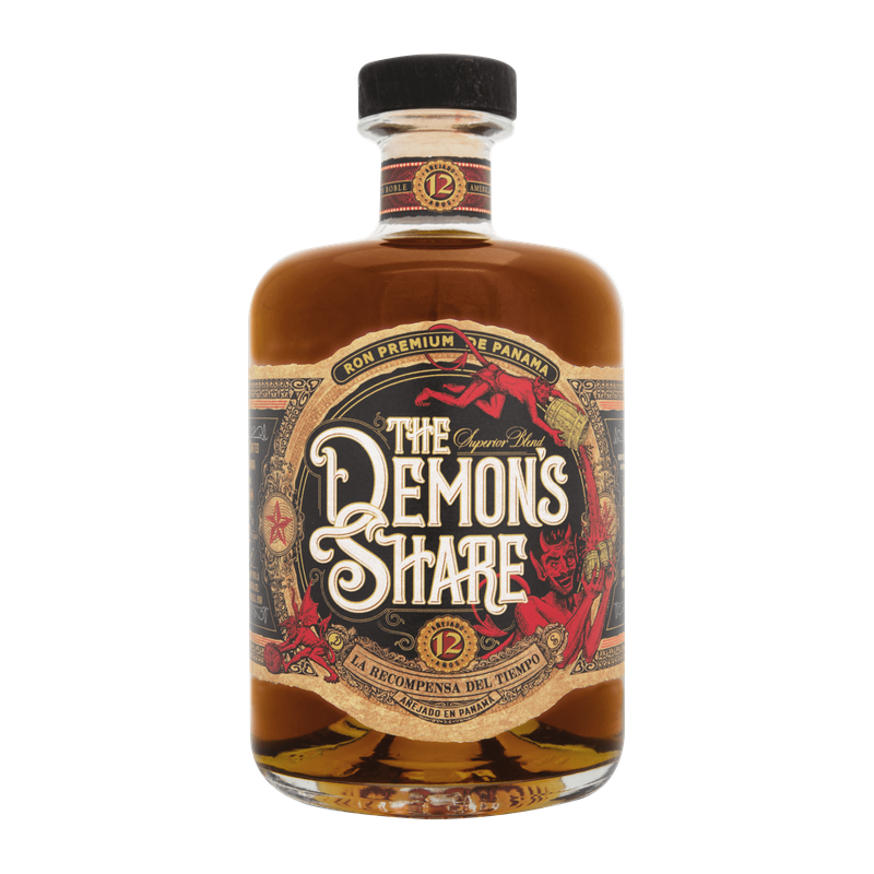 Photographie d'une bouteille de Rhum The Demon's Share 12 ans