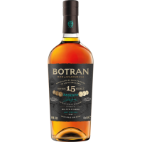 Photographie d'une bouteille de Rhum Botran 15 ans