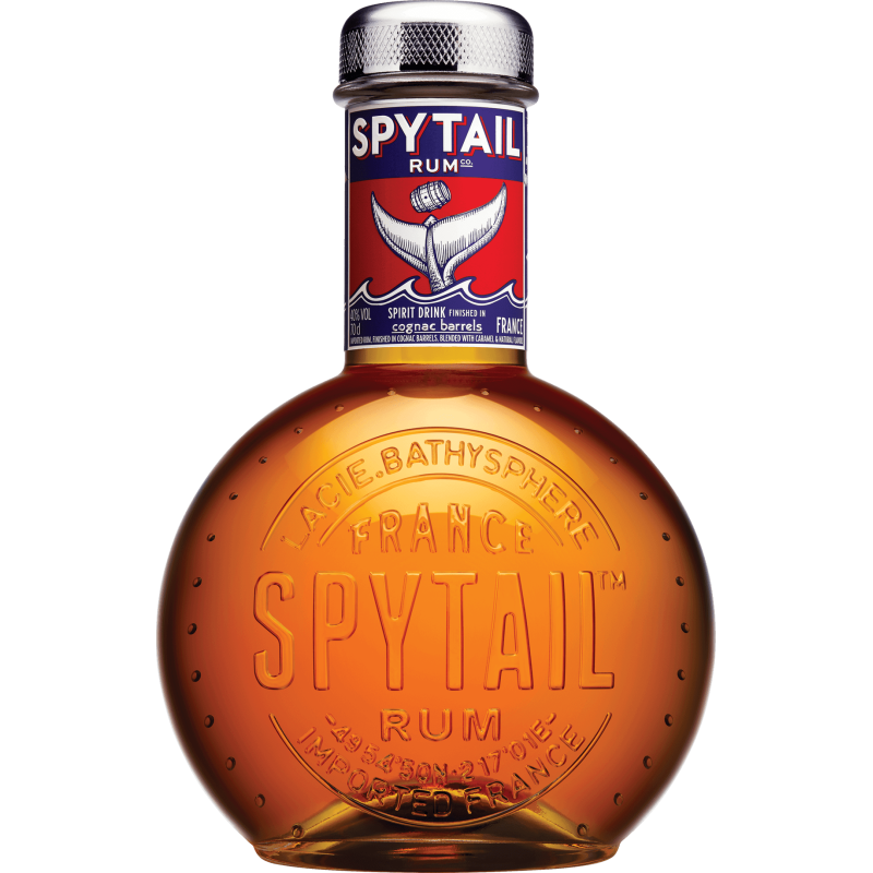 Photographie d'une bouteille de Rhum Spytail Cognac Barrel