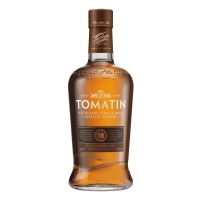 Photographie d'une bouteille de Whisky Tomatin 18ans Oloroso Sherry Cask