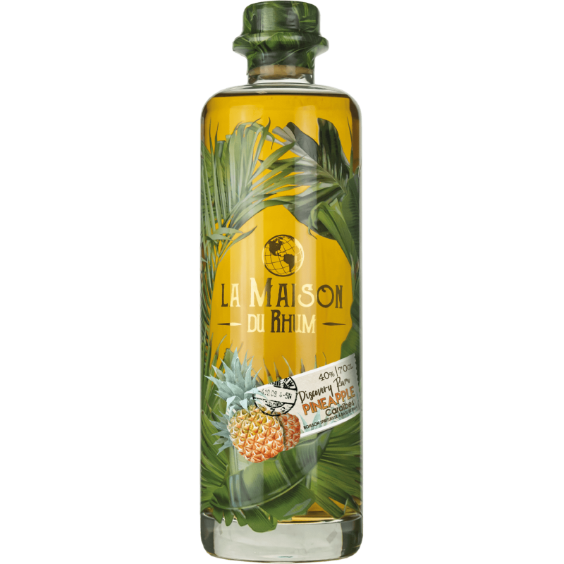 Photographie d'une bouteille de Rhum Discovery Pineapple