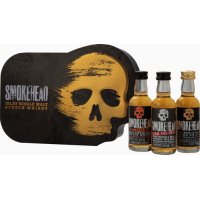 Photographie d'une bouteille de Coffret Whisky Smokehead