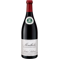 Photographie d'une bouteille de vin rouge monthelie louis latour aop rouge 2018 75 cl
