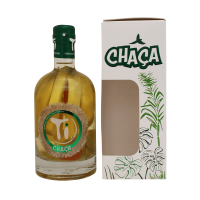Photographie d'une bouteille de Ti Chaça de Ced Mangue Piment Végétarien