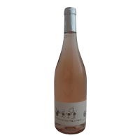 Photographie d'une bouteille de vin rosé La Guerre des Bouchons IPG Rosé 75 cl