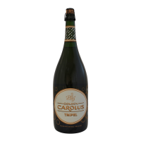 Photographie d'une bouteille de bière Gouden Carolus Triple 1.5L