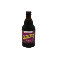 Photographie d'une bouteille de bière Kasteel Rubus Framboise 33cl