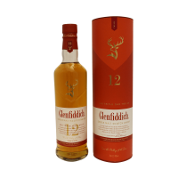 Photographie d'une bouteille de Whisky Glenfiddich 12 ans triple OAK