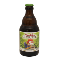 Photographie d'une bouteille de bière Houblon Chouffe 33cl