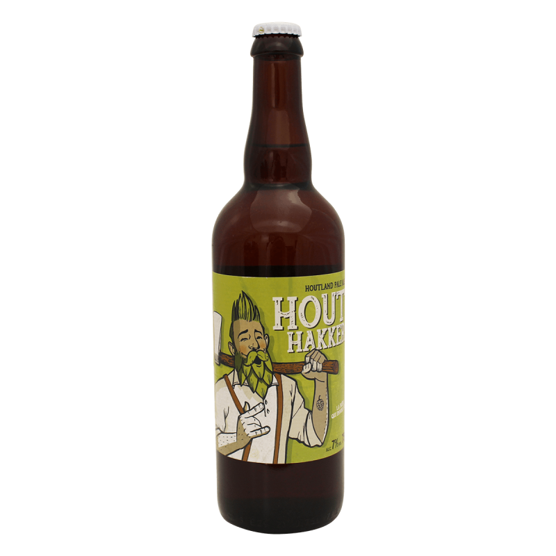 Photographie d'une bouteille de bière Houthakker 75cl