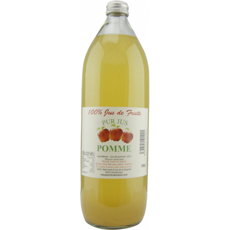 JUS DE POMME NATUR POM L