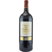 Photographie d'une bouteille de vin rouge clos des menuts