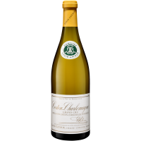 Photographie d'une bouteille de vin blanc louis latour