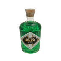 Photographie d'une bouteille de Liqueur Egiazki Menta