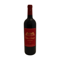Photographie d'une bouteille de vin rouge Château Lavagnac AOC 75 cl