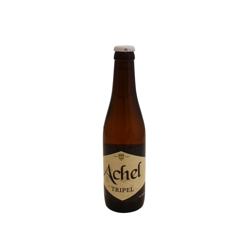 Photographie d'une bouteille de bière Achel Trappist Blonde 33cl