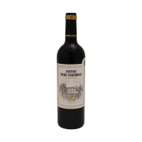 Photographie d'une bouteille de vin rouge Château Vieux Chaigneau AOC Rouge 75 cl